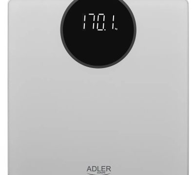 Adler Personenweegschaal Met LED Display AD 8175 - Zilver